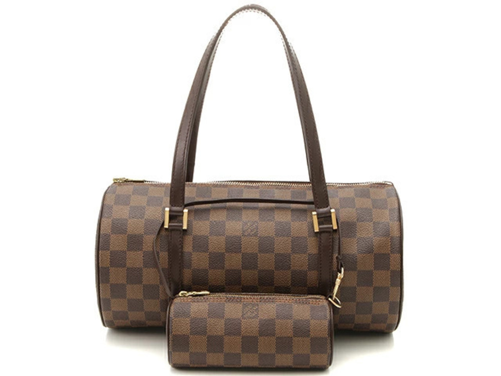 LOUIS VUITTON Papillon Damier Ebene Brown K